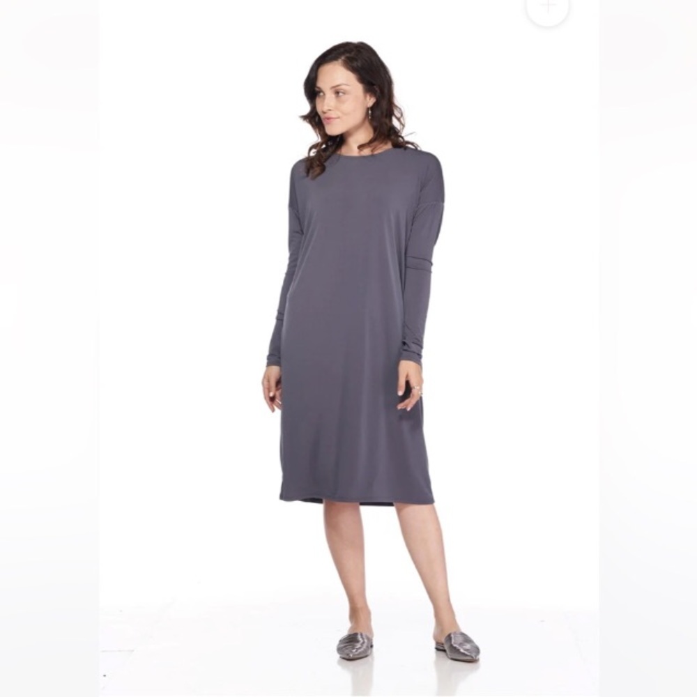 Grey Circle Dress | Wukogals